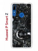 Чехол-накладка Huawei P Smart Z (588928) Kruche PRINT Двигатель