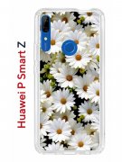 Чехол-накладка Huawei P Smart Z/Y9 Prime 2019/Honor 9X Kruche Print Ромашки