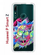 Чехол-накладка Huawei P Smart Z Kruche Print Многоликий Рик