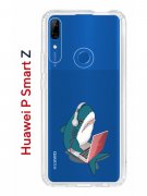 Чехол-накладка Huawei P Smart Z (588928) Kruche PRINT Акула