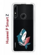 Чехол-накладка Huawei P Smart Z (588928) Kruche PRINT Акула