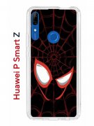 Чехол-накладка Huawei P Smart Z/Y9 Prime 2019/Honor 9X Kruche Print Человек-Паук черный