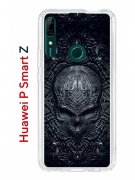 Чехол-накладка Huawei P Smart Z/Y9 Prime 2019/Honor 9X Kruche Print Череп техно