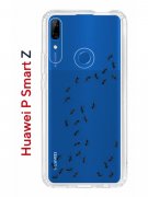Чехол-накладка Huawei P Smart Z/Y9 Prime 2019/Honor 9X Kruche Print Муравьи