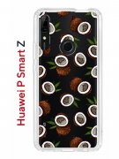 Чехол-накладка Huawei P Smart Z/Y9 Prime 2019/Honor 9X Kruche Print Кокосы