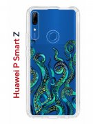 Чехол-накладка Huawei P Smart Z/Y9 Prime 2019/Honor 9X Kruche Print Щупальца