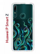 Чехол-накладка Huawei P Smart Z/Y9 Prime 2019/Honor 9X Kruche Print Щупальца