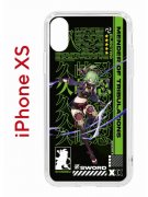 Чехол-накладка Apple iPhone X (580677) Kruche PRINT Kuki Shinobu Genshin