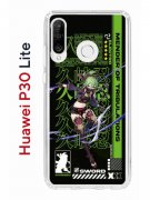 Чехол-накладка Huawei P30 Lite/Honor 20S/Honor 20 Lite/Nova 4e Kruche Print Kuki Shinobu Genshin
