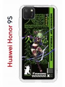 Чехол-накладка Huawei Honor 9S  (588929) Kruche PRINT Kuki Shinobu Genshin