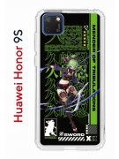 Чехол-накладка Huawei Honor 9S  (588929) Kruche PRINT Kuki Shinobu Genshin