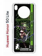 Чехол-накладка Huawei Honor 50 Lite (610636) Kruche PRINT Kuki Shinobu Genshin