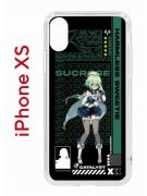 Чехол-накладка Apple iPhone X (580677) Kruche PRINT Sucrose Genshin