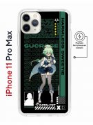 Чехол-накладка iPhone 11 Pro Max Kruche Magnet Print Sucrose Genshin