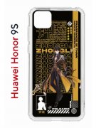 Чехол-накладка Huawei Honor 9S Kruche Print Zhongli Genshin
