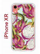 Чехол-накладка Apple iPhone XR (580656) Kruche PRINT Питахайя