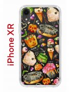 Чехол-накладка Apple iPhone XR (580656) Kruche PRINT Halloween
