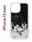 Чехол-накладка iPhone 13 mini Kruche Print Разводы краски