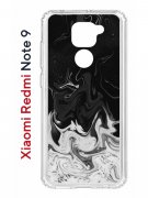 Чехол-накладка Xiaomi Redmi Note 9  (588931) Kruche PRINT Разводы краски
