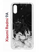 Чехол-накладка Xiaomi Redmi 9A Kruche Print Разводы краски
