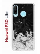 Чехол-накладка Huawei P30 Lite/Honor 20S/Honor 20 Lite/Nova 4e Kruche Print Разводы краски