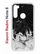 Чехол-накладка Xiaomi Redmi Note 8  (580659) Kruche PRINT Разводы краски