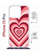 Чехол-накладка Apple iPhone 13 Pro (610630) Kruche PRINT Сердце