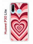 Чехол-накладка Huawei P30 Lite/Honor 20S/Honor 20 Lite/Nova 4e Kruche Print Сердце