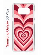Чехол-накладка Samsung Galaxy S8 Plus (580672) Kruche PRINT Сердце