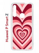 Чехол-накладка Huawei P Smart Z (588928) Kruche PRINT Сердце