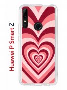 Чехол-накладка Huawei P Smart Z (588928) Kruche PRINT Сердце