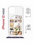 Чехол-накладка Apple iPhone 12 mini (598926) Kruche PRINT Коты-Мемы