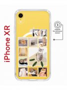 Чехол-накладка iPhone XR Kruche Magnet Print Коты-Мемы