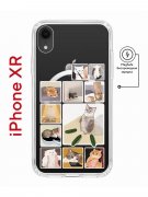 Чехол-накладка iPhone XR Kruche Magnet Print Коты-Мемы