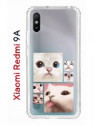 Чехол-накладка Xiaomi Redmi 9A (588935) Kruche PRINT Коты