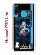 Чехол-накладка Huawei P30 Lite/Honor 20S/Honor 20 Lite/Nova 4e Kruche Print Ganyu Genshin