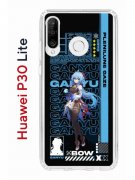 Чехол-накладка Huawei P30 Lite/Honor 20S/Honor 20 Lite/Nova 4e Kruche Print Ganyu Genshin