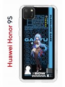 Чехол-накладка Huawei Honor 9S  (588929) Kruche PRINT Ganyu Genshin