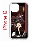 Чехол-накладка Apple iPhone 12  (588925) Kruche PRINT Hu Tao Genshin