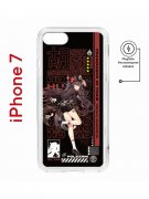 Чехол-накладка Apple iPhone 7 (598896) Kruche PRINT Hu Tao Genshin