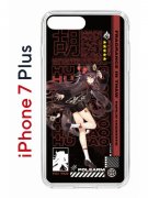 Чехол-накладка iPhone 7 Plus Kruche Print Hu Tao Genshin