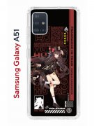 Чехол-накладка Samsung Galaxy A51 Kruche Print Hu Tao Genshin