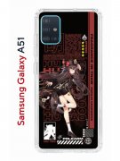 Чехол-накладка Samsung Galaxy A51 Kruche Print Hu Tao Genshin