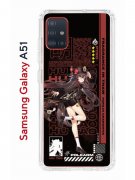 Чехол-накладка Samsung Galaxy A51 Kruche Print Hu Tao Genshin