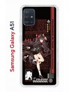Чехол-накладка Samsung Galaxy A51 Kruche Print Hu Tao Genshin