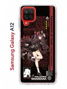 Чехол-накладка Samsung Galaxy A12/M12 Kruche Print Hu Tao Genshin