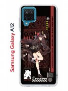 Чехол-накладка Samsung Galaxy A12/M12 Kruche Print Hu Tao Genshin