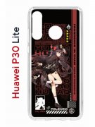 Чехол-накладка Huawei P30 Lite (585137) Kruche PRINT Hu Tao Genshin
