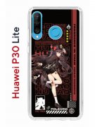 Чехол-накладка Huawei P30 Lite/Honor 20S/Honor 20 Lite/Nova 4e Kruche Print Hu Tao Genshin