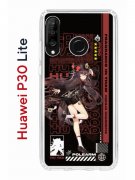 Чехол-накладка Huawei P30 Lite/Honor 20S/Honor 20 Lite/Nova 4e Kruche Print Hu Tao Genshin